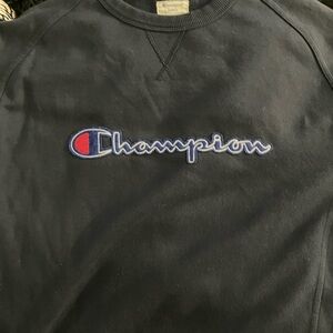 Navy blue Champion crewneck